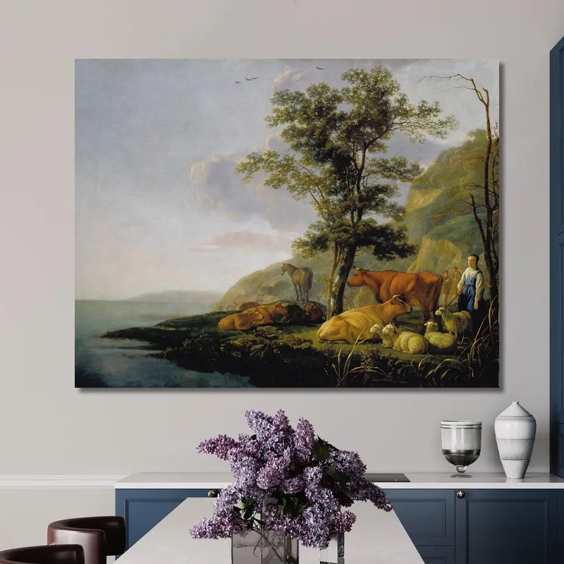 Vieh In Der Nähe Eines Flusses​ Aelbert Cuyp