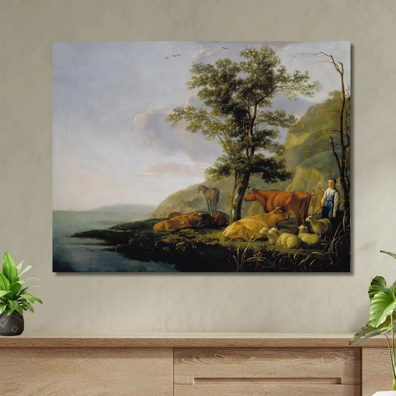 Vieh In Der Nähe Eines Flusses​ Aelbert Cuyp