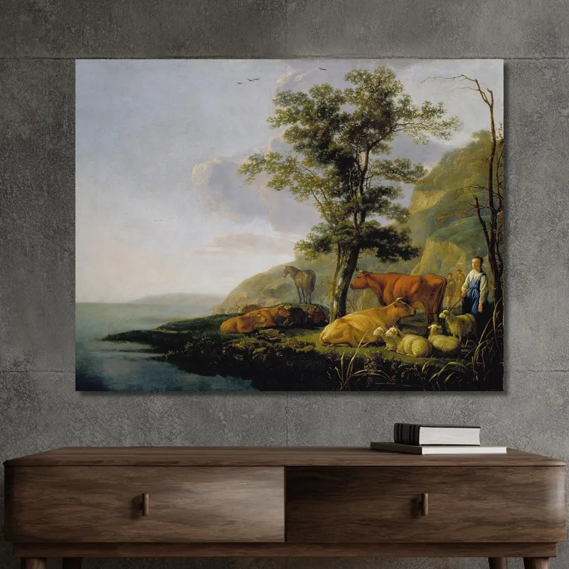 Vieh In Der Nähe Eines Flusses​ Aelbert Cuyp
