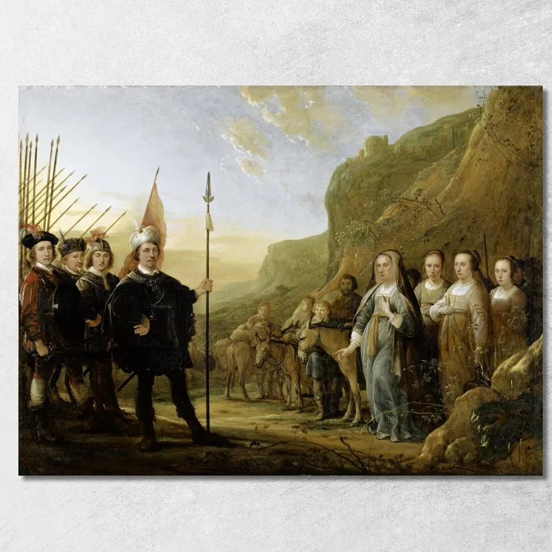 Die Begegnung Von David Und Abigail​ Aelbert Cuyp