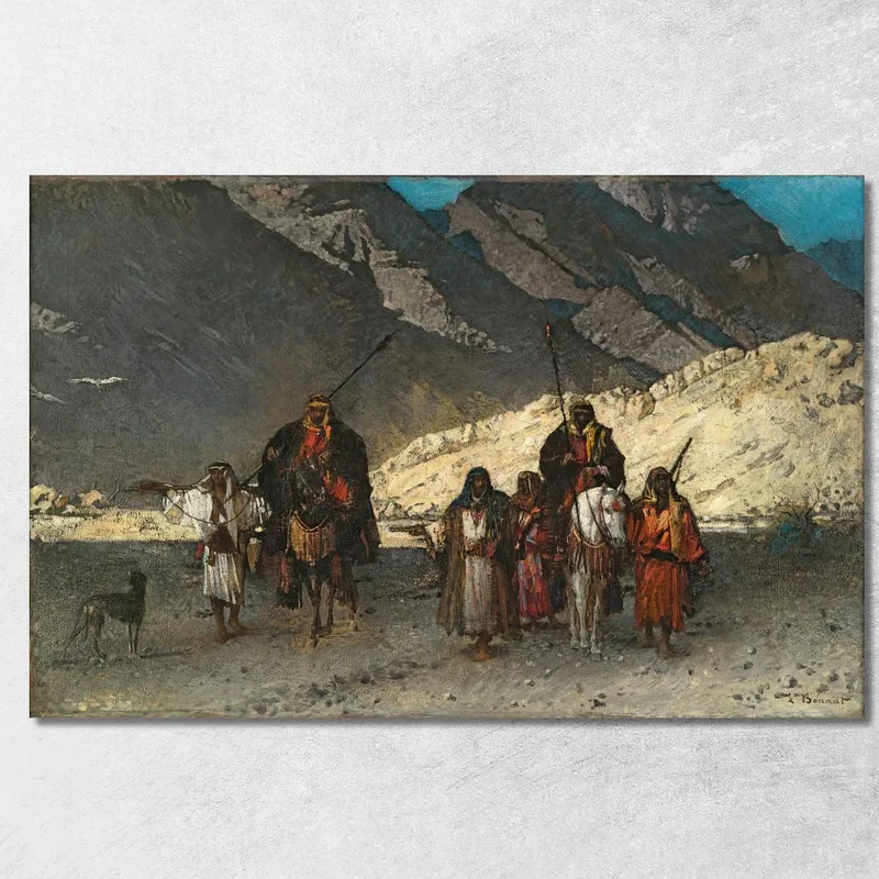 Cheikhs Arabes Dans Les Montagnes Léon Bonnat
