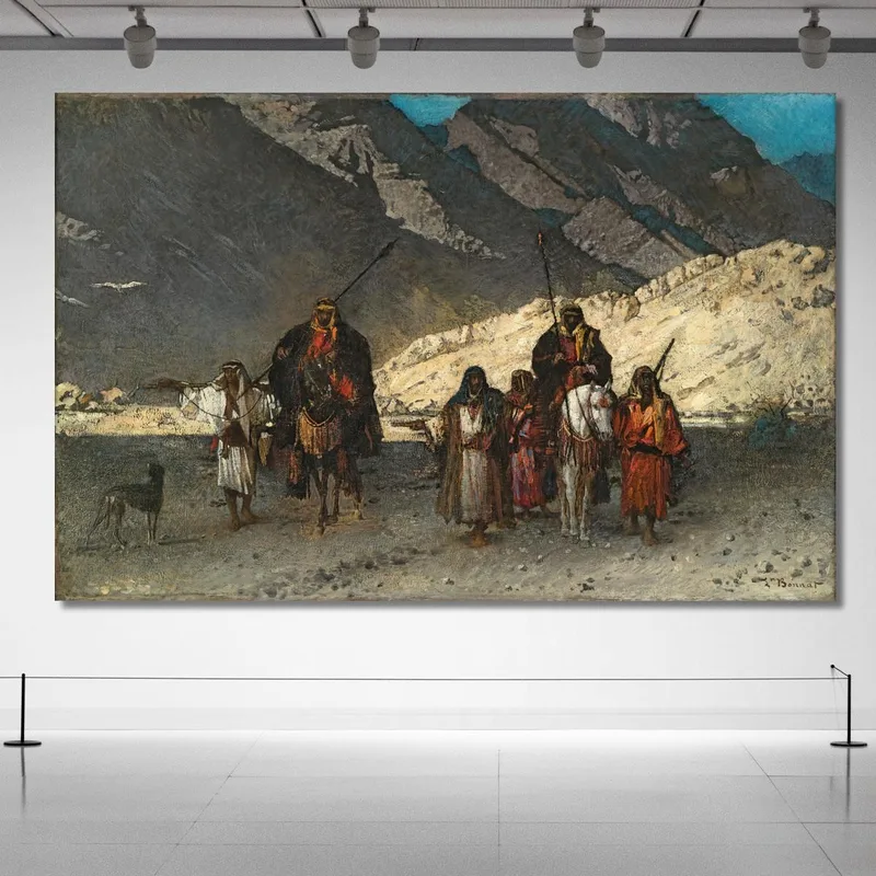 Cheikhs Arabes Dans Les Montagnes Léon Bonnat
