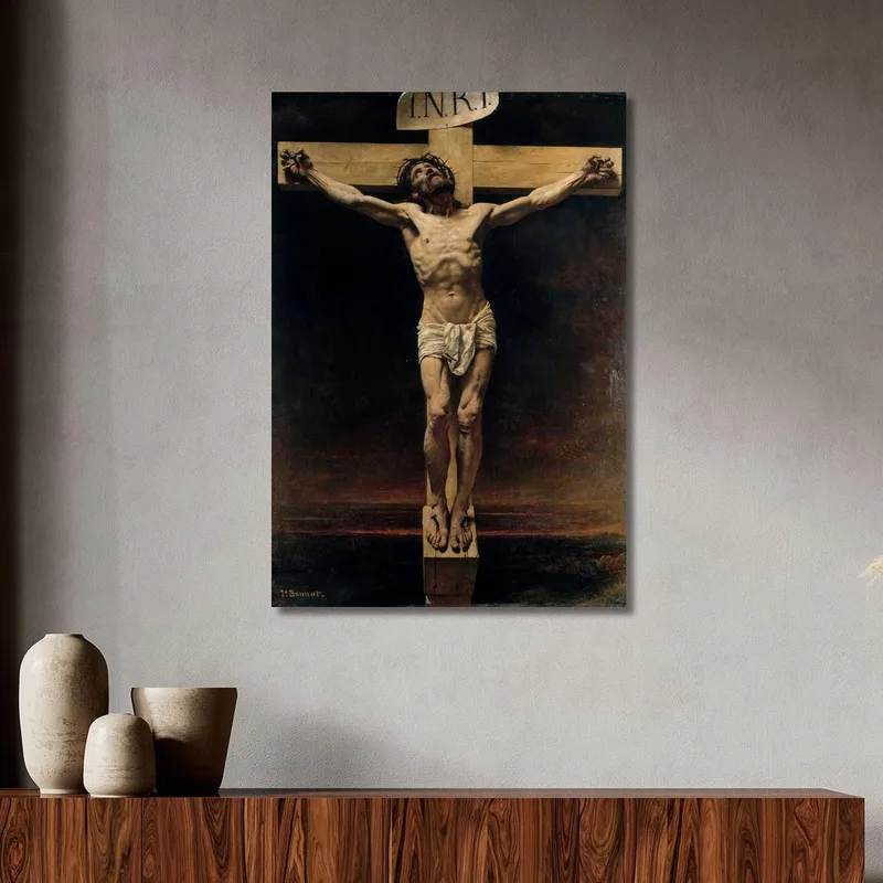 Christus Am Kreuz Léon Bonnat