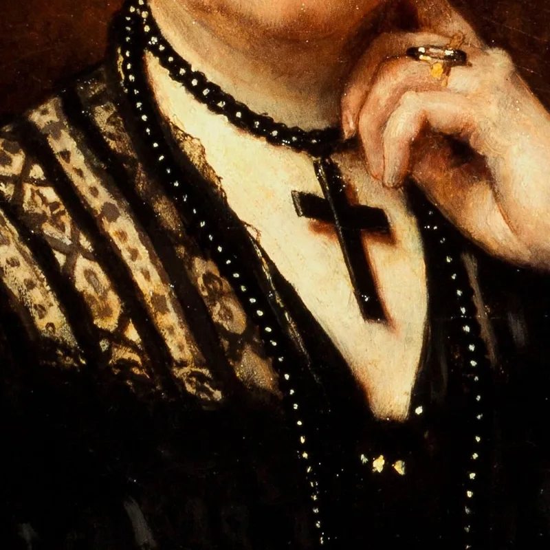 Portrait De Femme Léon Bonnat