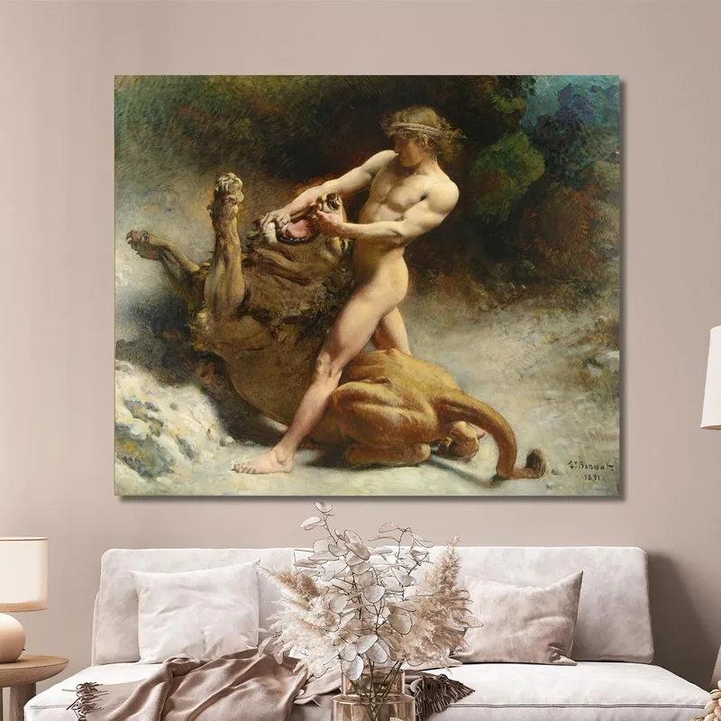 Samsons Jugend Léon Bonnat