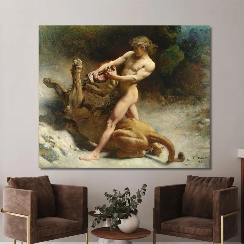 Samsons Jugend Léon Bonnat