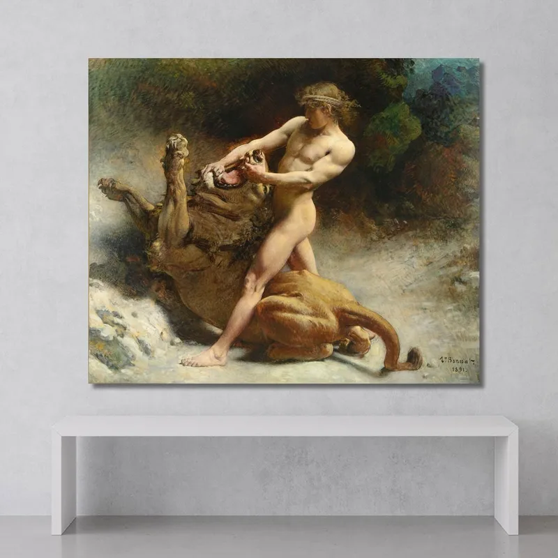 Samsons Jugend Léon Bonnat