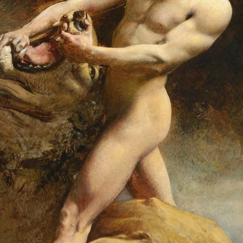 Samsons Jugend Léon Bonnat