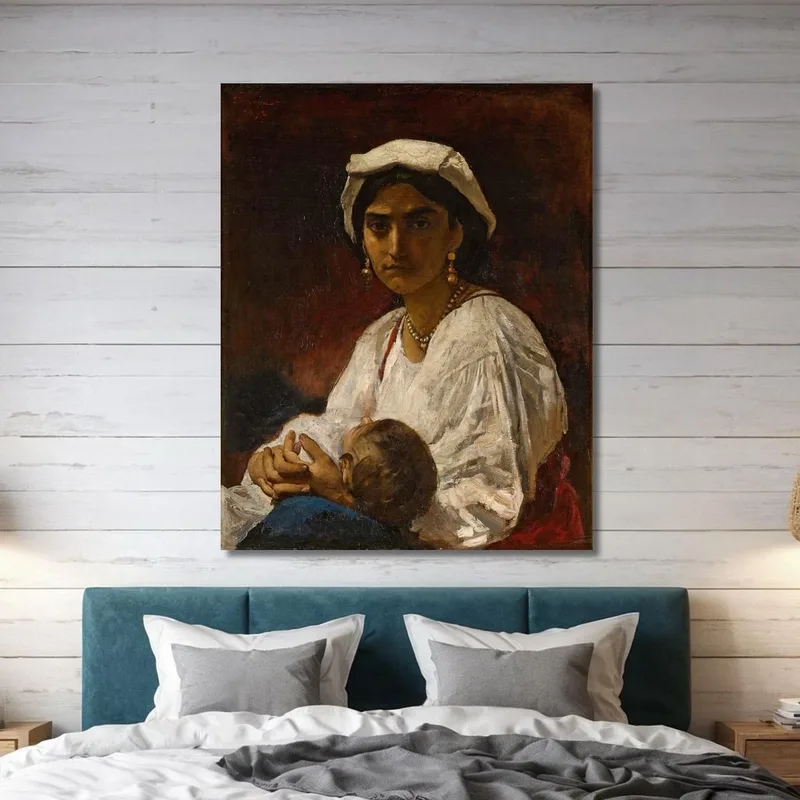 La Femme Du Bandit Léon Bonnat