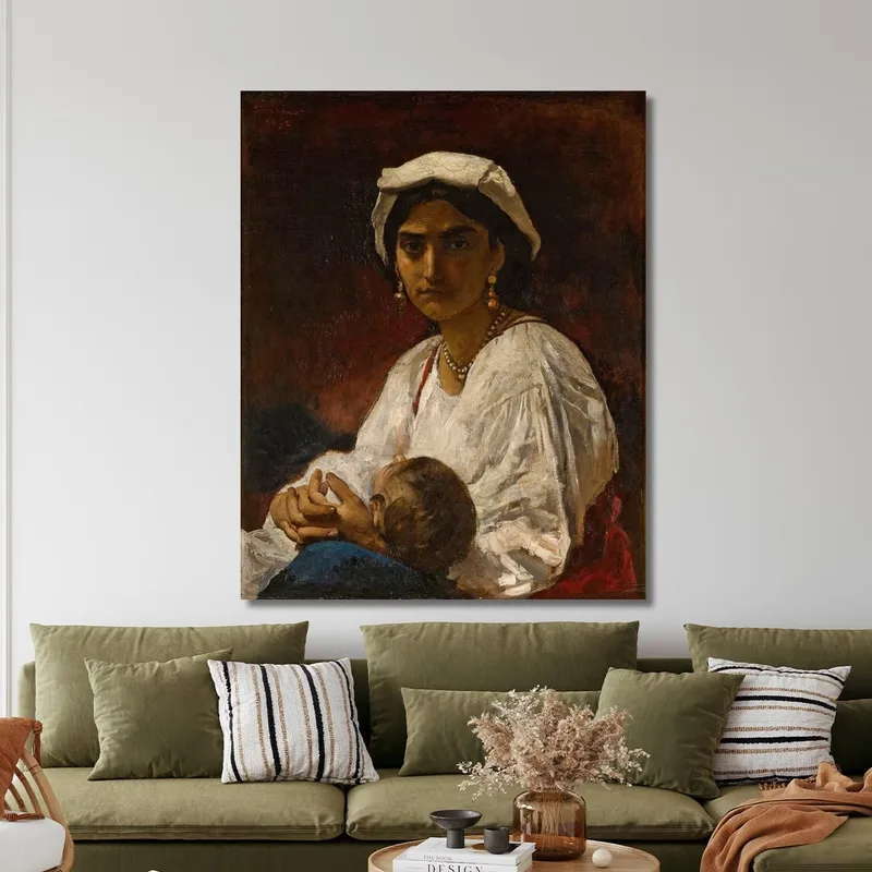 La Femme Du Bandit Léon Bonnat