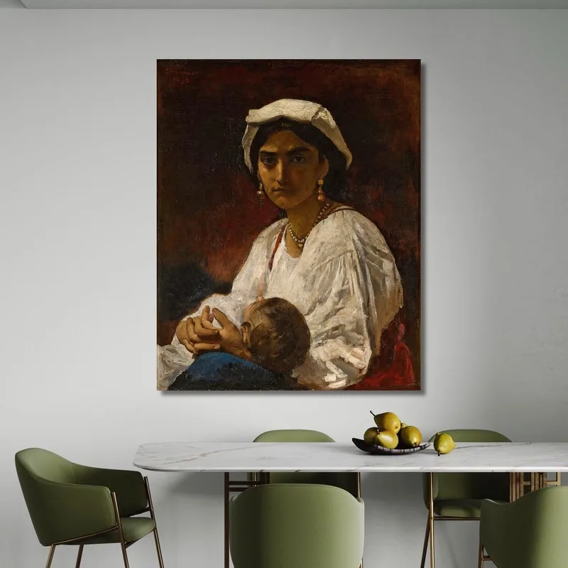 La Femme Du Bandit Léon Bonnat