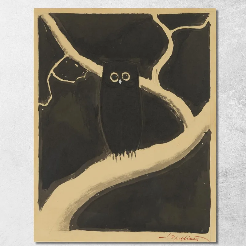 Die Eule Léon Spilliaert