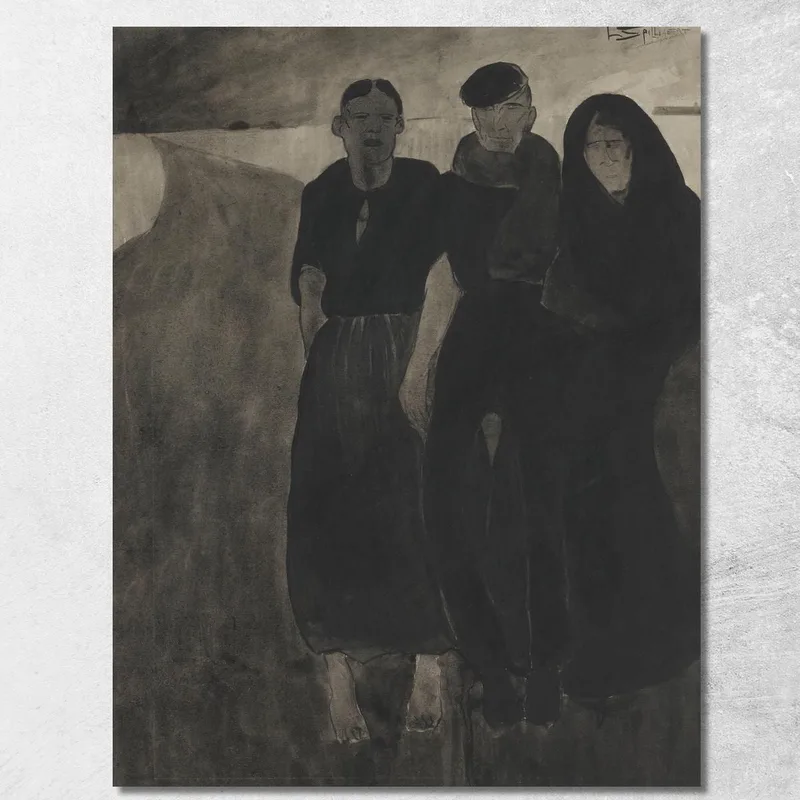 Fishermen And Women Léon Spilliaert