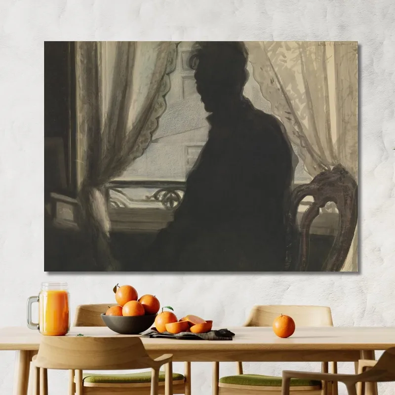 Silhouette Des Malers Léon Spilliaert