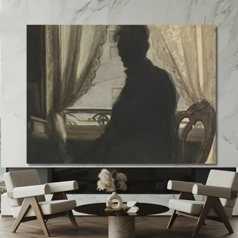 Silhouette Des Malers Léon Spilliaert