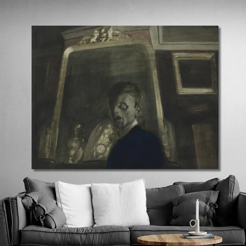 Autoritratto Con Specchio Léon Spilliaert