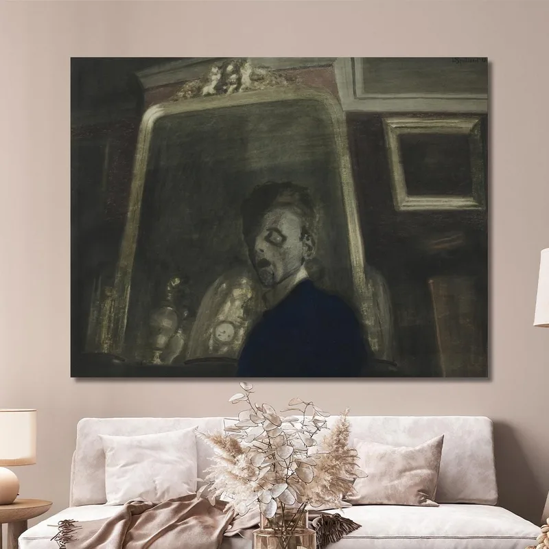 Autoritratto Con Specchio Léon Spilliaert