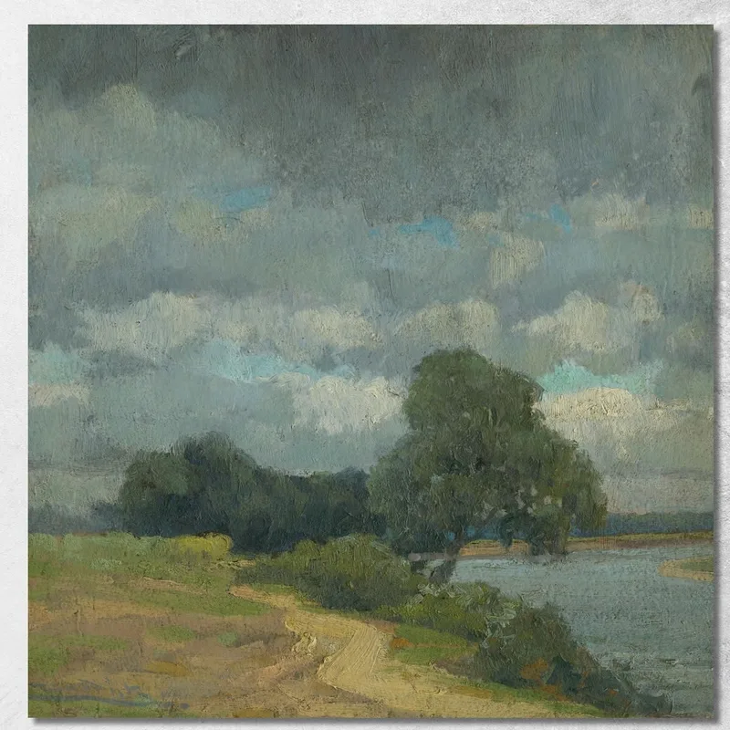 Landschaft Mit Hornád Ľudovít Čordák