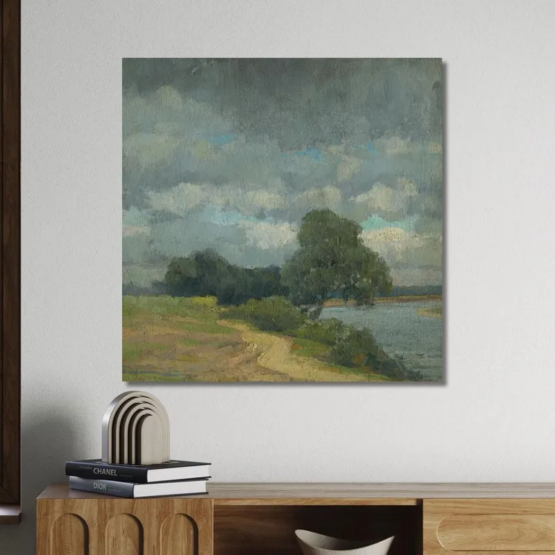 Landschaft Mit Hornád Ľudovít Čordák