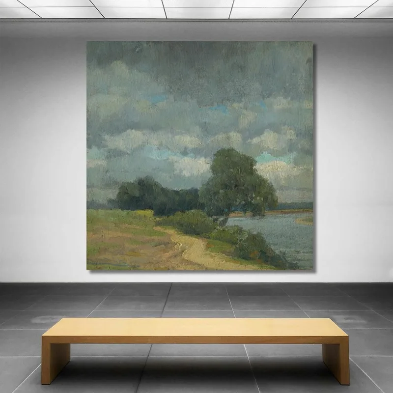 Landschaft Mit Hornád Ľudovít Čordák