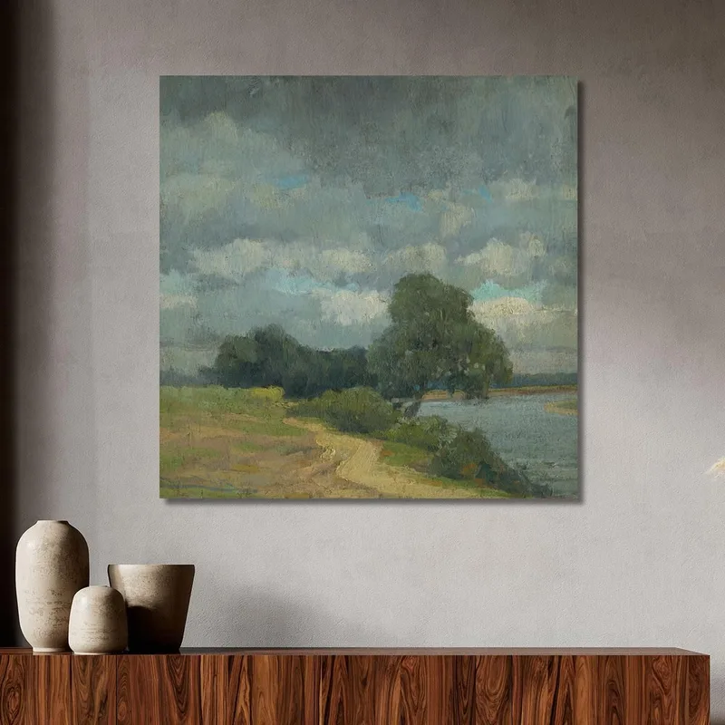 Landschaft Mit Hornád Ľudovít Čordák