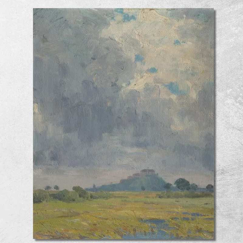 Landscape With A Castle Ľudovít Čordák