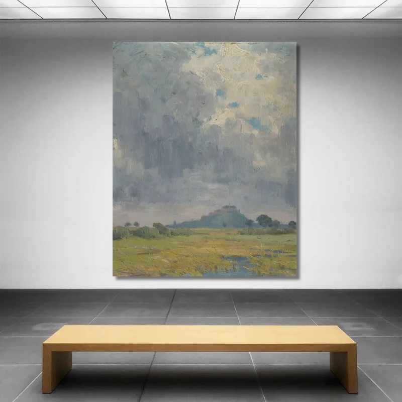 Landscape With A Castle Ľudovít Čordák