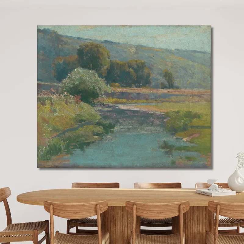 Landscape With A Flooded Stream Ľudovít Čordák