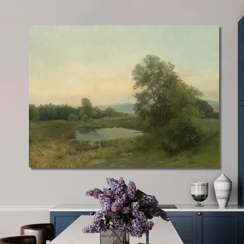Landscape With A Swamp Ľudovít Čordák