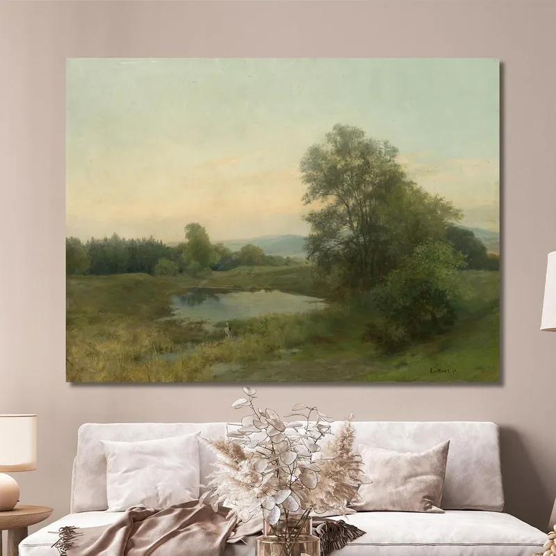 Landscape With A Swamp Ľudovít Čordák