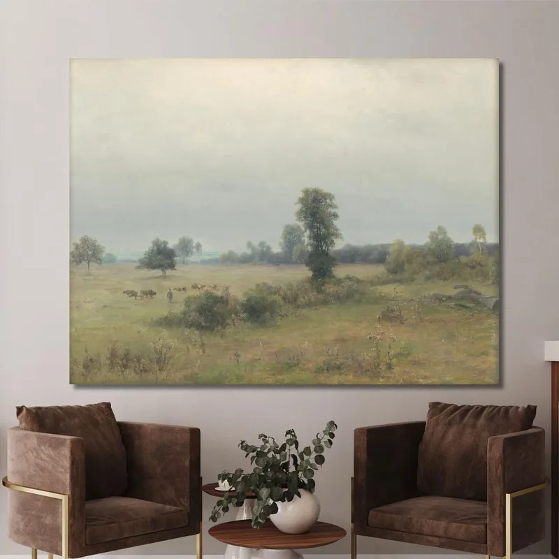 Paysage Avec Des Vaches Paissant Ľudovít Čordák
