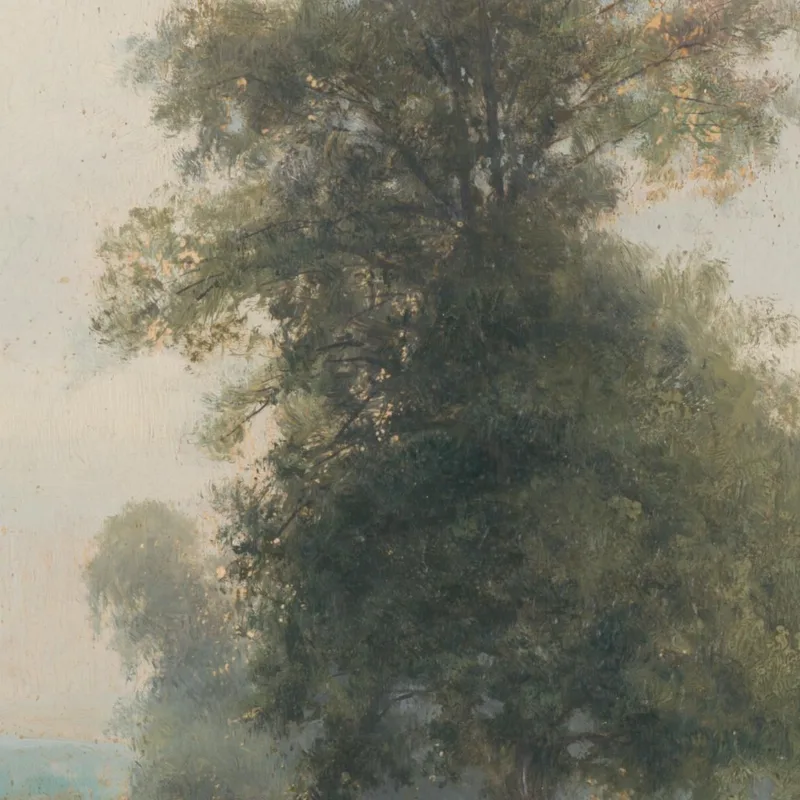 Landscape With Trees Ľudovít Čordák