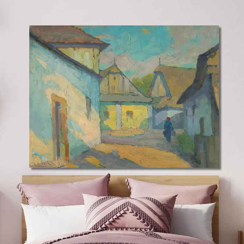 Motif From An East Slovak Village Ľudovít Čordák