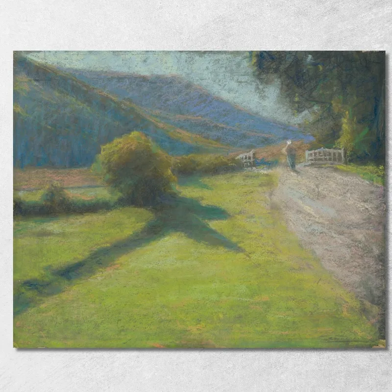 Road At The Edge Of The Forest Ľudovít Čordák
