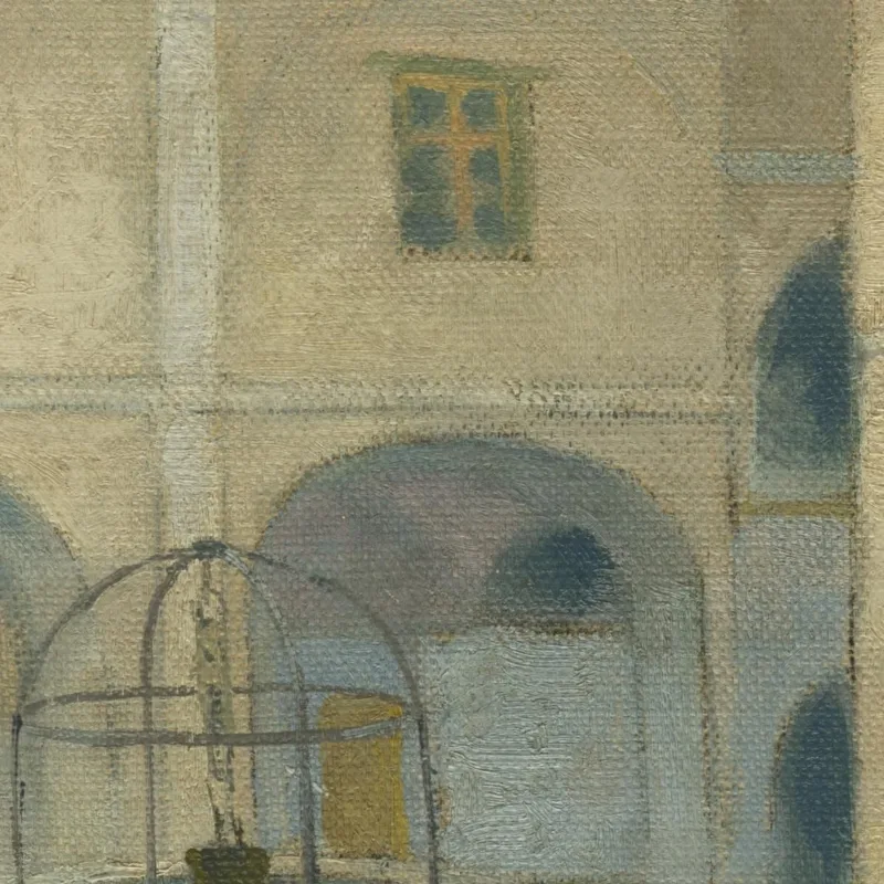 Der Hof Des Renaissance-Herrenhauses In Strážky Ľudovít Čordák