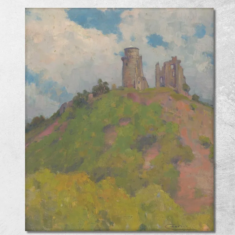 The Ruins Of Slane Castle Ľudovít Čordák