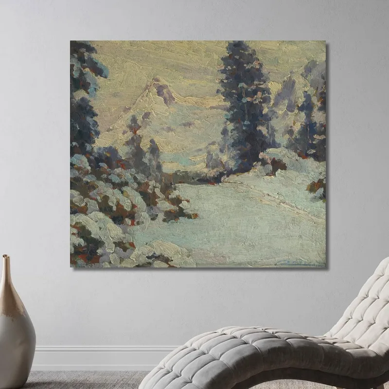 Winterlandschaft 2 Ľudovít Čordák
