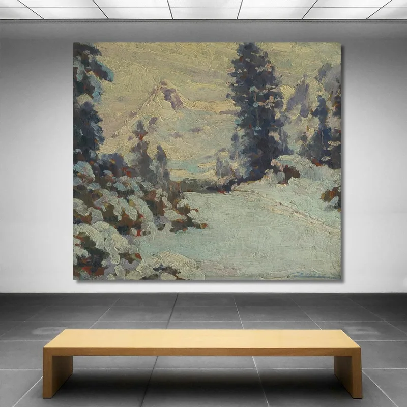 Winterlandschaft 2 Ľudovít Čordák