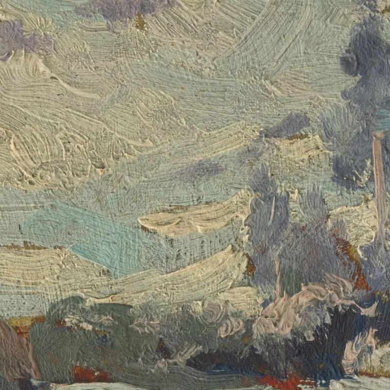 Winterlandschaft 2 Ľudovít Čordák