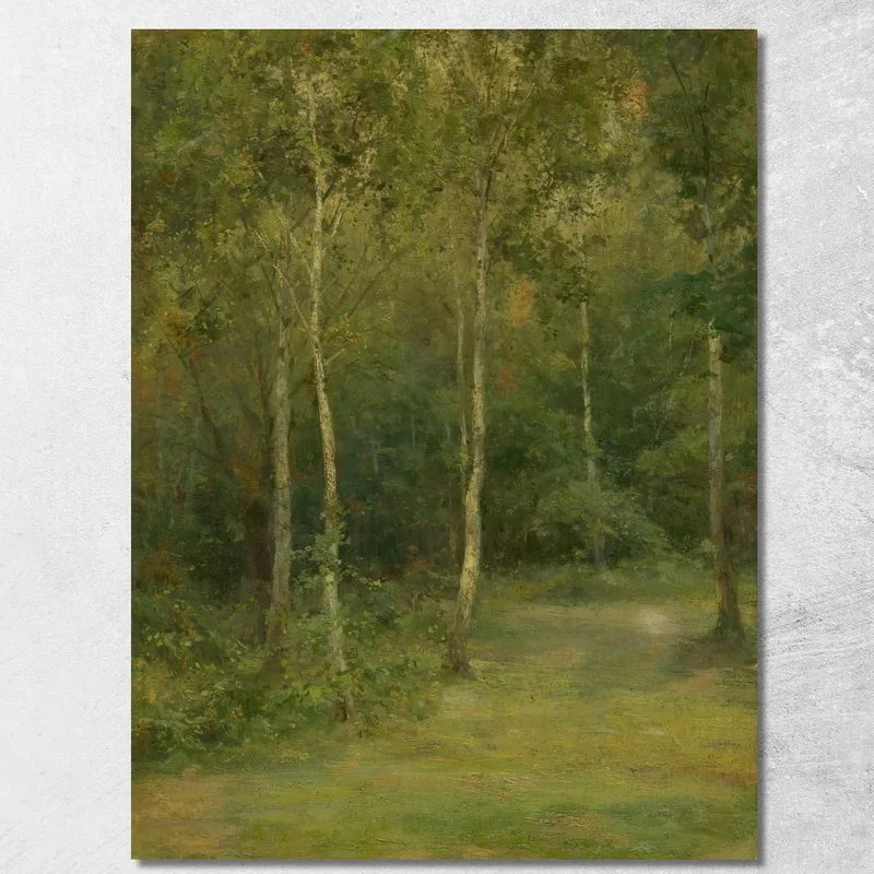 Paesaggio Boscoso Con Piccole Betulle Ľudovít Čordák