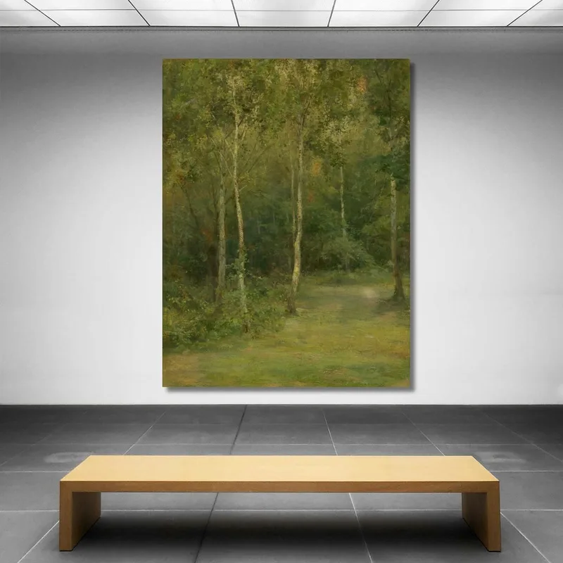Paesaggio Boscoso Con Piccole Betulle Ľudovít Čordák