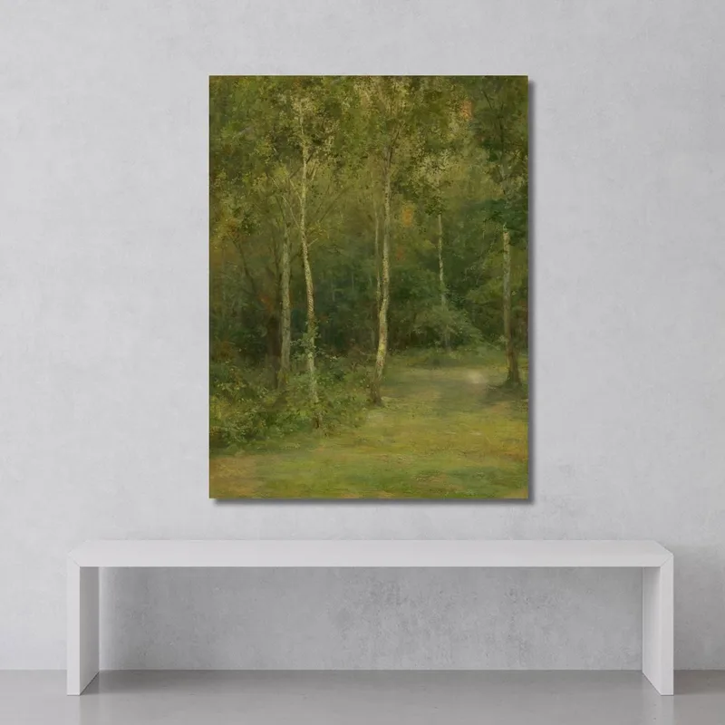 Paesaggio Boscoso Con Piccole Betulle Ľudovít Čordák