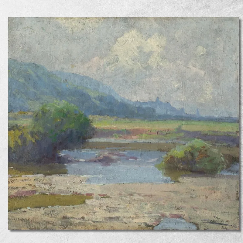 Paisaje De Verano Desde Košice Ľudovít Čordák
