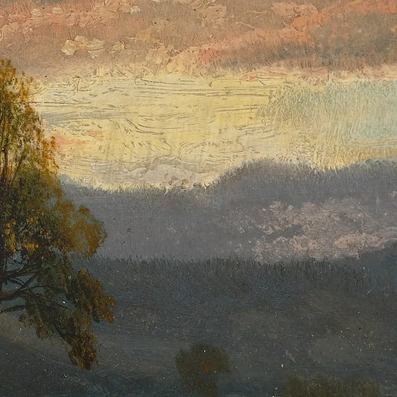Paysage Avec Du Bétail Albert Bierstadt