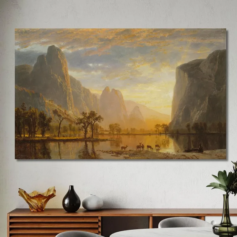 Tal Des Yosemite Albert Bierstadt