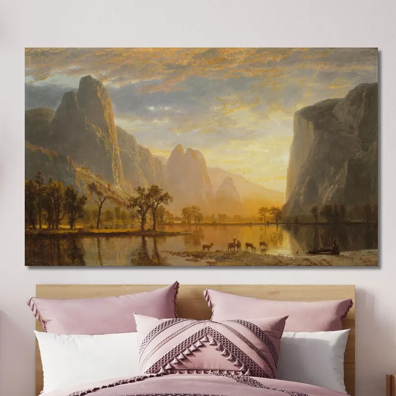 Tal Des Yosemite Albert Bierstadt