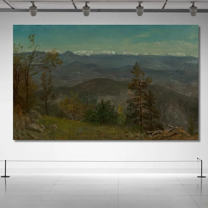 Valle De Yosemite California Albert Bierstadt