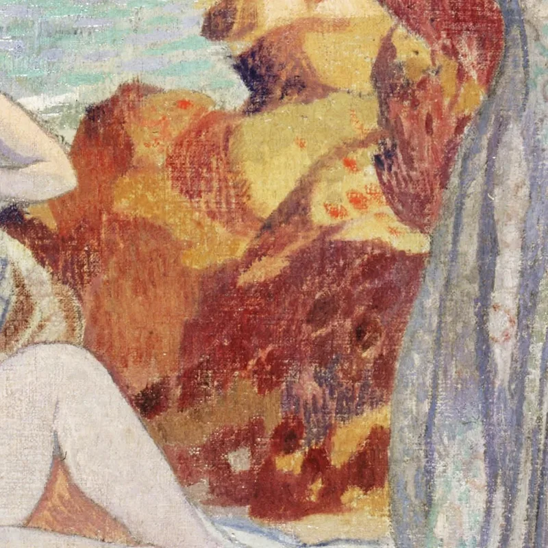 Bathers Pouldu Beach Baigneuses Plage Du Pouldu Maurice Denis