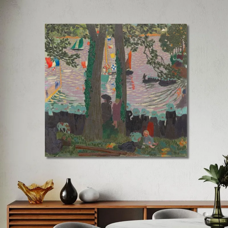 Segnung Einer Yacht Auf Dem Belon River Maurice Denis