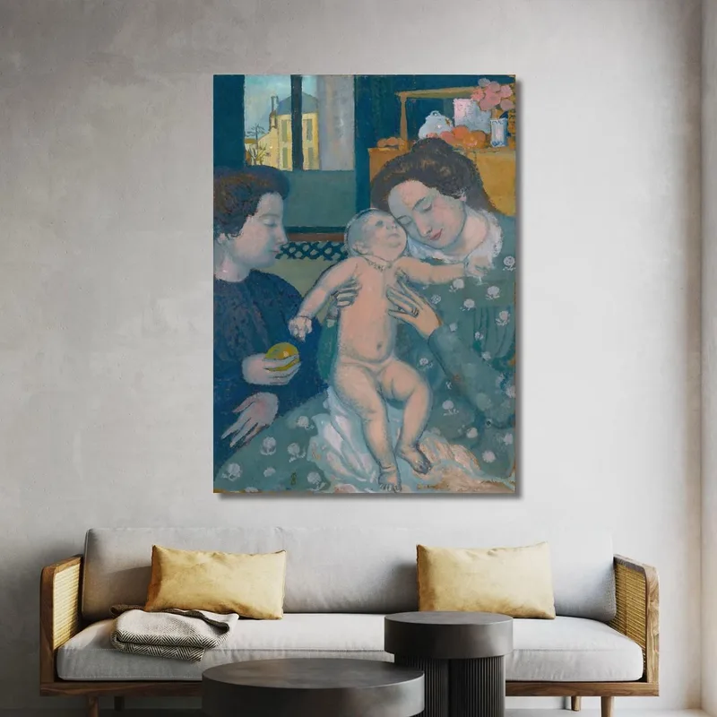 Enfant Nu Maternité À La Pomme Maurice Denis